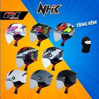 Nón BH 1/2 NHK C1 có kính