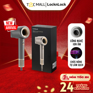 Máy Sấy Tóc LocknLock Ion Âm Công Suất Cao Tạo Kiểu Tự Làm Sạch Nóng Lạnh Chính Hãng ENA316GRY