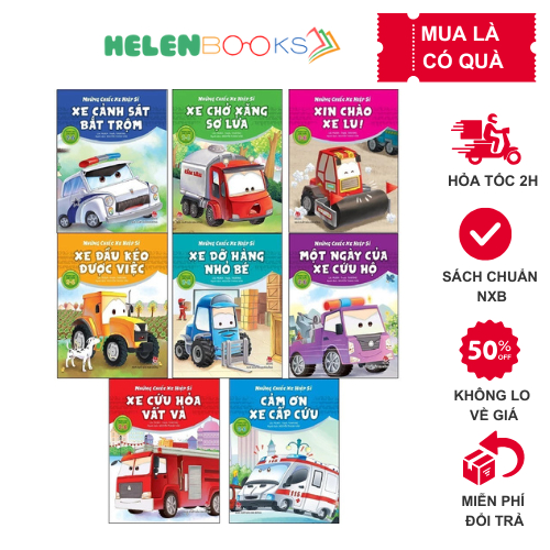 Sách - Những Chiếc Xe Hiệp Sĩ - chọn lẻ cuốn- NXB Kim Đồng