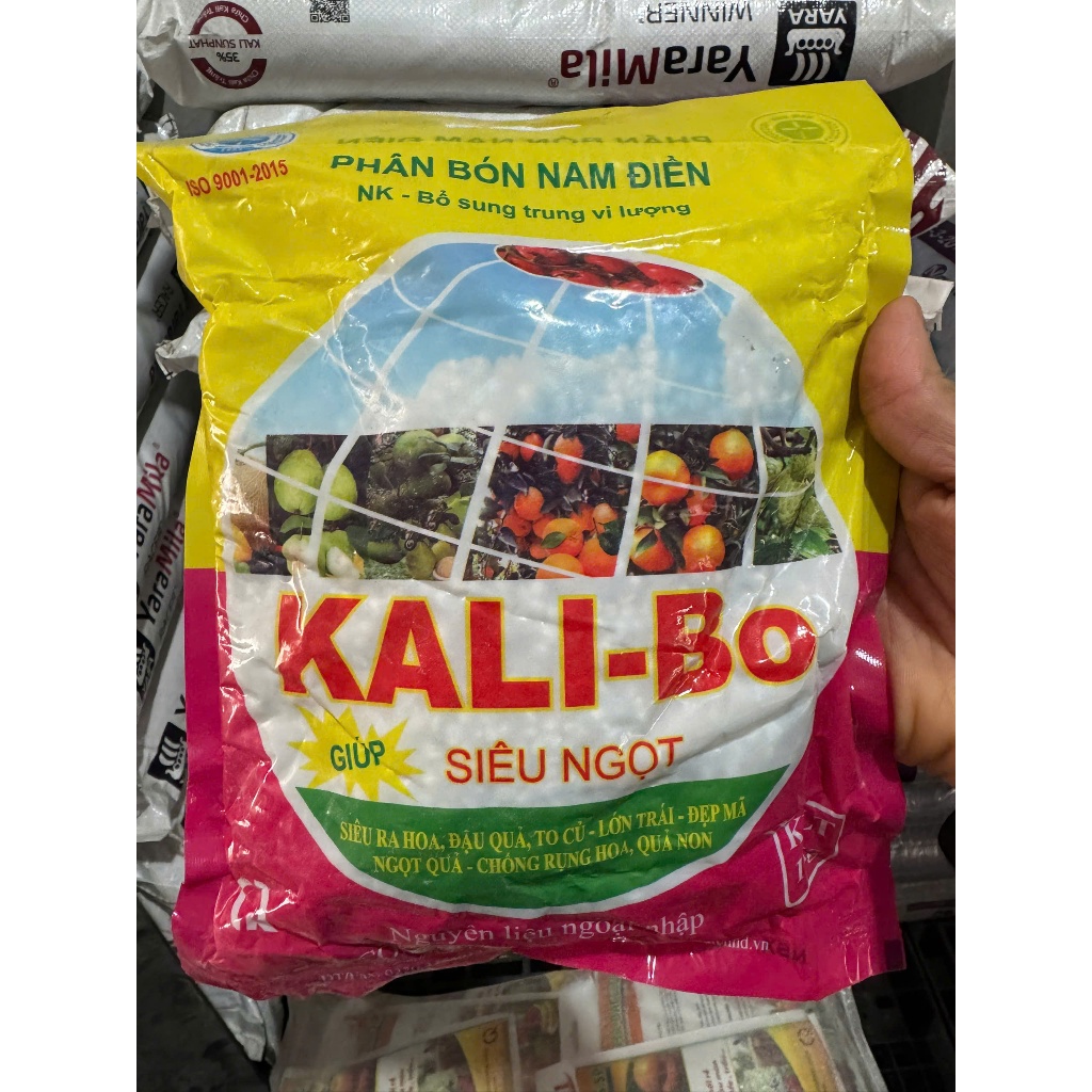 Phân bón siêu kali vi lượng Kali-Bo siêu ngọt (gói 1kg)