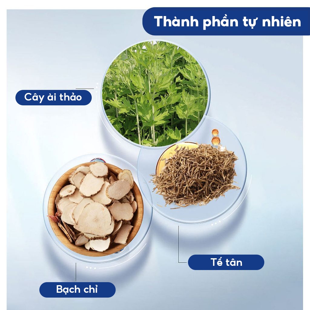 South Moon Miếng dán ngừng ngáy giảm nghẹt mũi khó thở ngừng ngáy thông thoáng khí chống khuẩn 6pcs