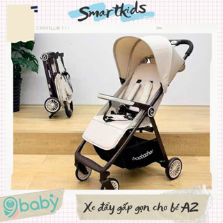 [ẢNH THẬT + VIDEO] Xe đẩy gấp gọn Baobaohao A2 chính hãng cho bé với 3 chế độ ngả êm ái