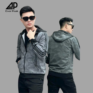 ÁO KHOÁC ADDI DASS PHỐI 3 SỌC TAY CAO CẤP MÀU XÁM KHÓI VÀ XÁM NHẠT