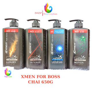  Dầu Gội Hoặc Sữa Tắm Hương Nước Hoa XMen For Boss 650g 