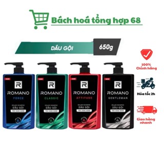  Dầu Gội Romano Hương Nước Hoa 650g 