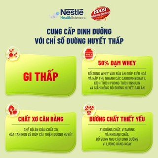 [Date 2026] Thùng 12 lon Thực Phẩm Bổ Sung Boost Glucose Control Cho Người Tiểu Đường 400G