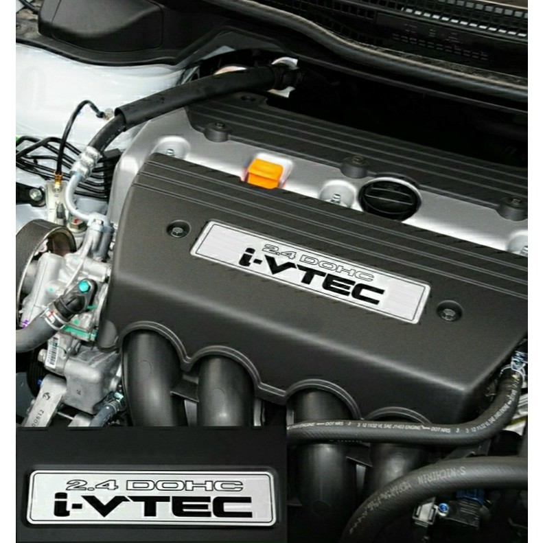 Tem nhôm nắp động cơ (Bản độ 2.4) cho Honda Civic 2006 -2011, Honda Civic Gen 8, Honda Civic Gen 8