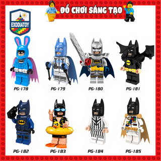 Xếp hình Minifigure DC Comics siêu anh hùng Người Dơi Batman - Đồ Chơi Lắp Ghép Sáng tạo - POGO PG8047