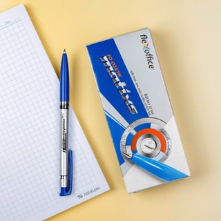 [10 cái] Bút bi Thiên Long FO-024 ngòi 0,7mm mực xanh/đen - Hàng chính hãng, không tắc mực, màu ra đều
