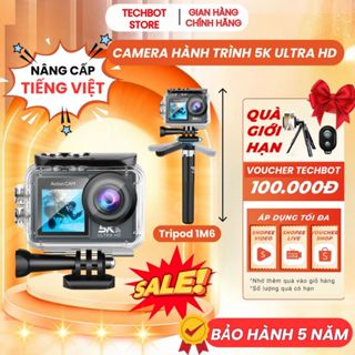  Máy quay video Vlog Quay phim cầm tay 5k Camera hành trình ô tô xe máy 