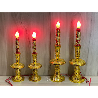 ĐÈN LƯ CẦY, ĐÈN THỜ NẾN (MỘT ĐÔI)- ĐÈN LƯ CẦY BÀN THỜ