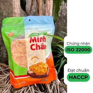  COMBO 10 GÓI - Cơm Sấy Chà Bông Minh Châu Gói 120g - Cơm Cháy Chà Bông Thơm Ngon Giòn Rụm Snack 