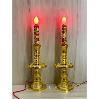 ĐÈN LƯ CẦY, ĐÈN THỜ NẾN (MỘT ĐÔI)- ĐÈN LƯ CẦY BÀN THỜ