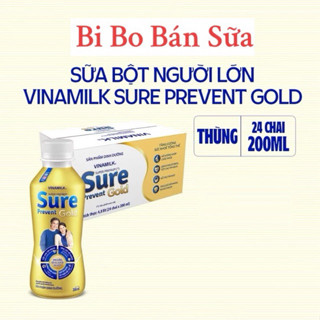 {HSD: T1-2026} COMBO 2 Thùng 48 Chai Sữa Vinamilk Sure Prevent Gold - 200ml