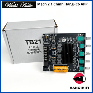ZK TB21 bảng mạch khuyếch đại âm thanh 2.1 Bluetooth 5.0,TPA3116D2 chuẩn chip 32 chân mỹ, chính hãng