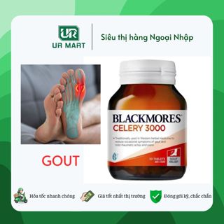 Viên Uống Phòng Ngừa Gout ( Gút ) Blackmores Celery 3000 50 Viiên Úc
