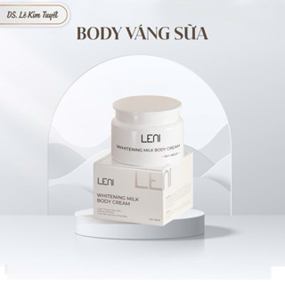   🎁 BODYOIL 10ml   KEM BODY VÁNG SỮA LENI dưỡng trắng body 