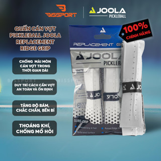  Quấn Cán Vợt Pickleball Joola Replacement Ridge Grip Chính Hãng - Tăng Cường Kiểm Soát Bám Chắc Hút Mồ Hôi 