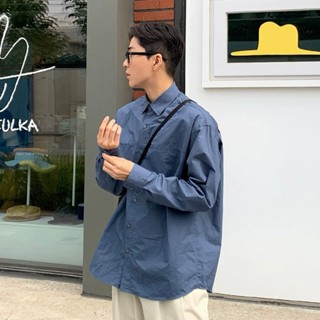 Áo Sơ Mi Dài Tay Regular Fit Hàn Quốc Casual Menwears, The YVIEN YV14