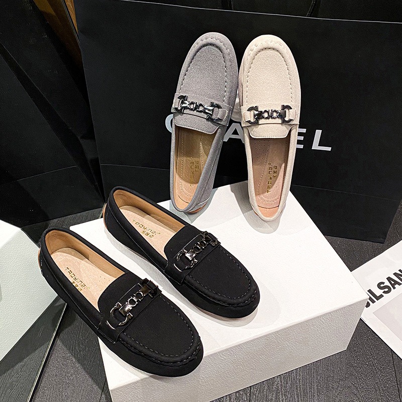 HÀNG CÓ SẴN (Size 40 ➡️ 43) _Giày Lười Phối Nơ Siêu Mềm_ BIG SIZE