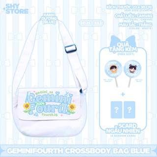GEMINIFOURTH - TÚI ĐEO CHÉO BLUE SS3 |  SHYSTORE