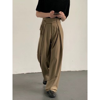 Quần Âu Suông Ống Rộng Nam Nữ Chất Liệu Kaki Thoáng Mát Dáng Hàn Quốc XX07