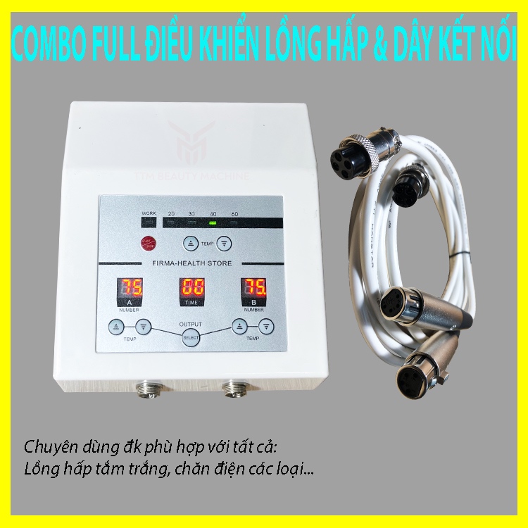 Bộ điều khiển và dây lồng hấp trắng giảm béo d669 các loại