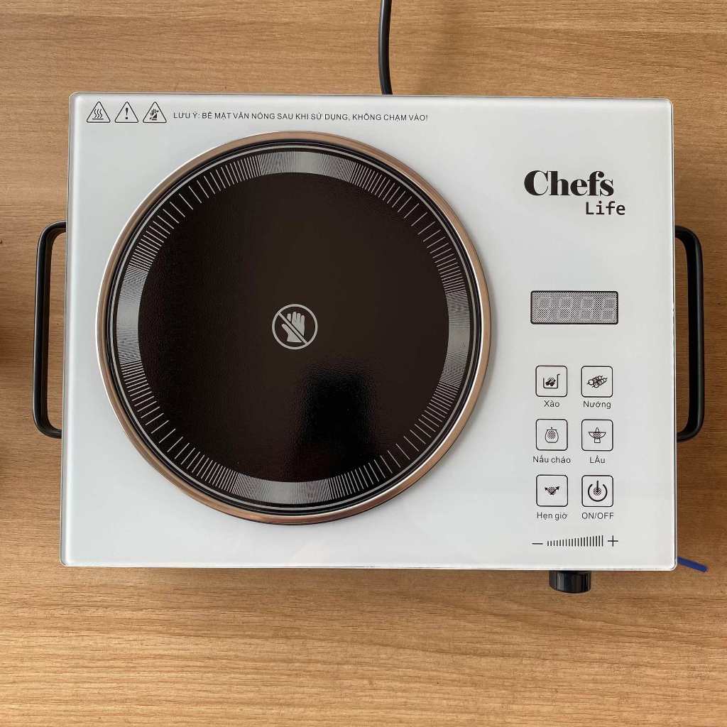 Bếp hồng ngoại Chefs Life đa năng công suất cao 3500W không kén nồi