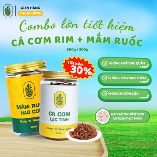 Combo Cá Cơm 250G + Mắm Ruốc 300G - Lục Tỉnh Nam Kỳ Food, Sản Phẩm Chính Hãng