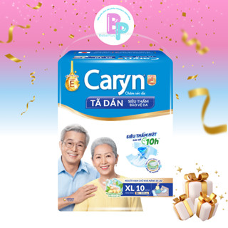 Bỉm tã dán người già CARYN siêu thấm size XL 10 - XL 20 BebePlus