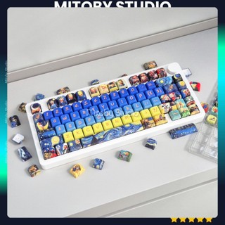 Keycap Starry Sky Cherry XDA profile PBT Dyesub bàn phím cơ Mitoby Studio