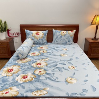 Drap nệm, Ga giường lẻ thun lạnh Hàn Quốc cao cấp ( Ko áo gối )
