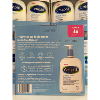 [ĐỌC KỸ MÔ TẢ - MẪU MỚI SET 2 CHAI 591ml] Sữa rửa mặt Cetaphil bản Mỹ
