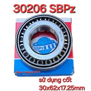 vòng bi Côn 30206 SBPZ ( dùng trục quay 30x62x17.25mm)