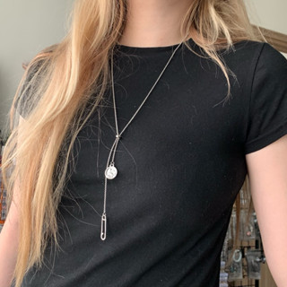 VÒNG CỔ SAFETY PIN / NGƯỢC XUÔI VERSION/ THÉP KHÔNG GỈ MOONFIRE