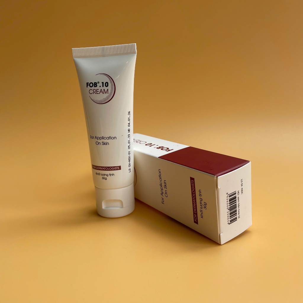 Kem FOB 10 cream bôi da phòng và hỗ trợ mụn trên da body