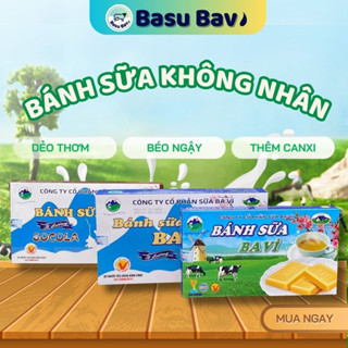 Bánh sữa Ba Vì, bánh xốp nhân kem hạnh nhân, vani, sữa chua - BASU BAVI Đặc sản Ba Vì chính hãng