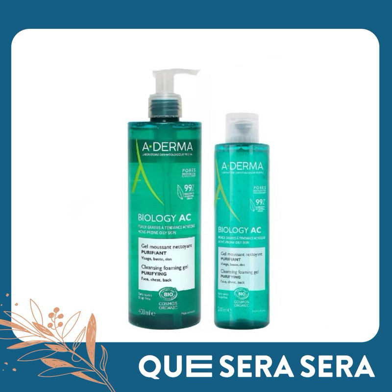 Sữa rửa mặt aderma dạng gel