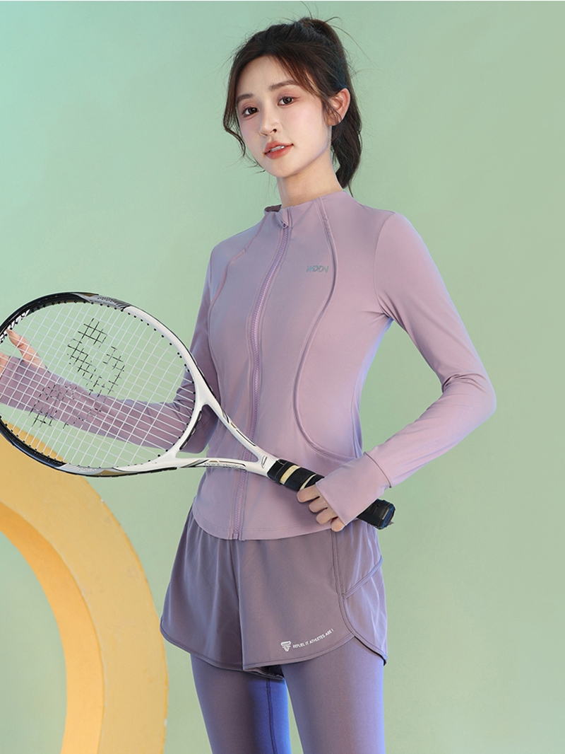 S94D — Bộ thể thao nữ áo khoác & quần váy