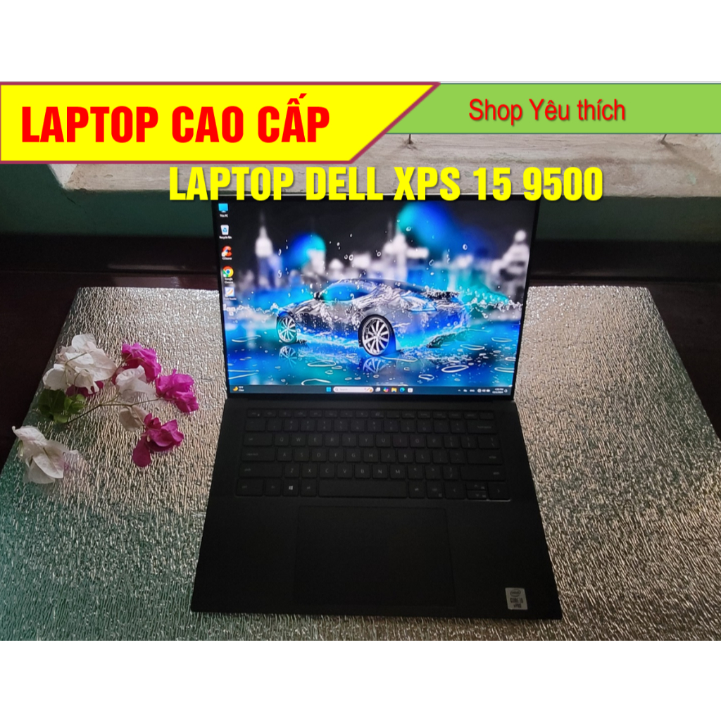  Laptop Dell XPS 9500 l Core i7 10750H l Ram 32GB l NVIDIA GTX 1650 Ti | Màn 15'6   Bảo hành 3 tháng   đẹp 99% 