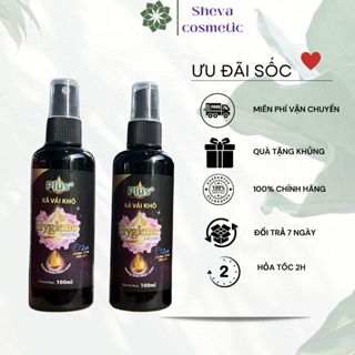 Combo 2 Nước xả vải khô Hygiene Sacom Plus+ dạng xịt - Dung tích 100ml Làm Sạch