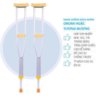 (1 CẶP) NẠNG CHỐNG NÁCH NHÔM - INOX