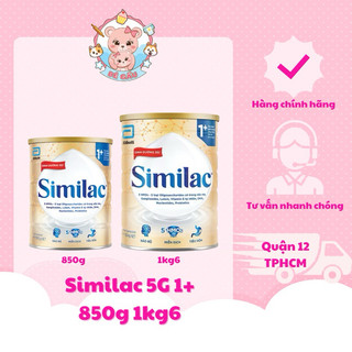  Sữa bột ABBOTT SIMILAC 5G 380g 800g 1+ - Chính hãng 