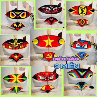 Diều Sáo 1m50 Đủ Các Mẫu Hot .Diều Pull Cacbon 1m50 Lắp Nghép Có Sẵn Dây Lèo