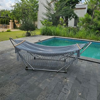 BỘ VÕNG XẾP INOX ĐAN COTTON