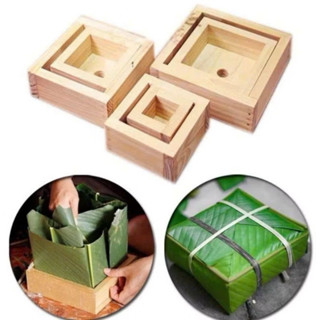 Bộ Khuôn Gỗ Tự Nhiên Gói Bánh Chưng Thông Minh Dragon ( 2 Kích Cỡ)
