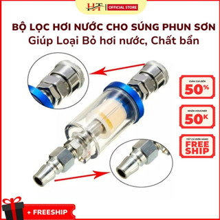 Bộ Lọc Tách Hơi Nước Dùng Cho Súng Phun Sơn - Máy Nén Khí chất lượng cao