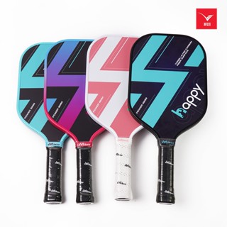 Vợt Pickleball Zocker Happy HP1 Standard ( Tặng Bọc mặt vơt+Cục tẩy vợt+cuốn cán vợt, Tất dệt kim, bóng tập)