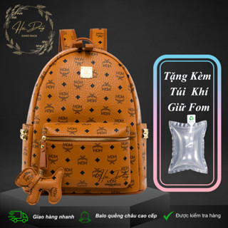 Balo Da Nam Nữ Thời Trang Phong Cách Hàn Quốc Size 40 - Đựng vừa sách vở A4, Atlat địa lý, Latop 14in, Quần áo, Ô Dù