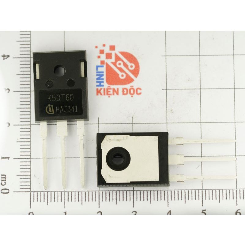 [1 chiếc] K50T60 IKW50N60T IGBT 50A 600V TO-247 nhập khẩu chính hãng